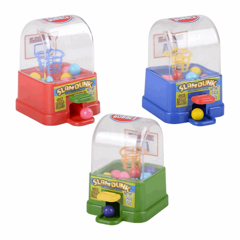 Slam Dunk Gum Ball Dispenser 0.42oz