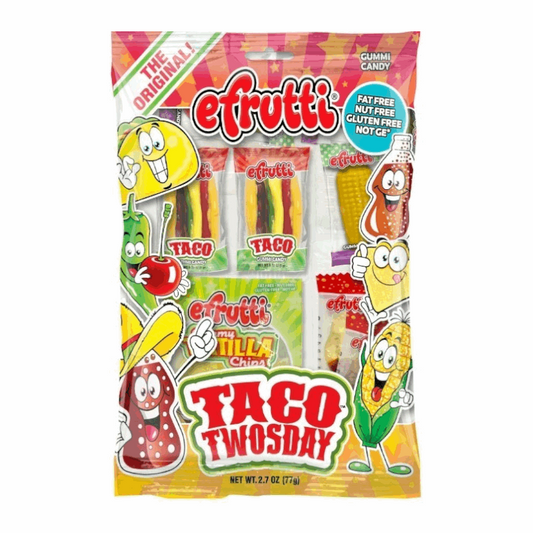eFrutti Gummi Taco Twosday Shelf Tray 2.7oz (77g)