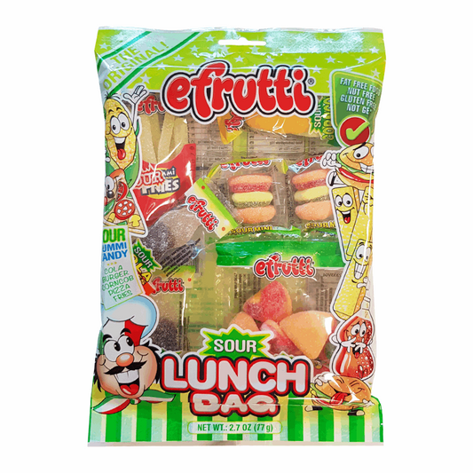eFrutti Gummi Sour Lunch Bag 2.7oz (77g)