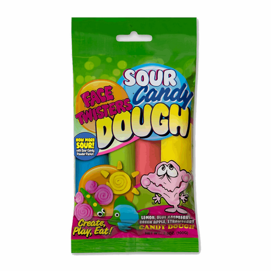 Face Twisters Sour Candy Dough 3.5oz (100g)