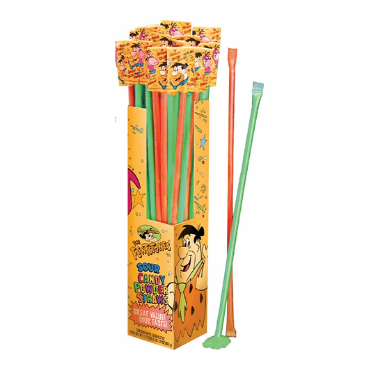 The Flintstones Candy Powder Straws 0.97oz (105g)