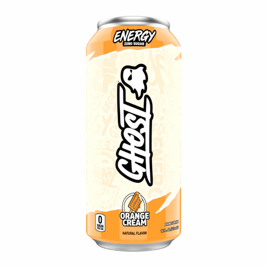 GHOST Orange Cream - Zero Sugar Energy Drink 16fl.oz (473ml)