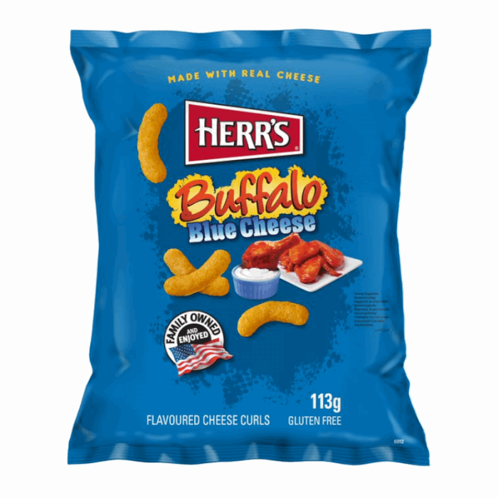 Herr's Buffalo Blue Cheese Curls  (113g)