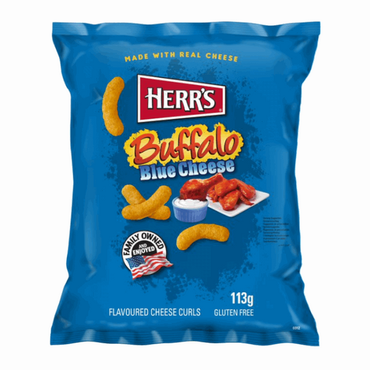 Herr's Buffalo Blue Cheese Curls  (113g)