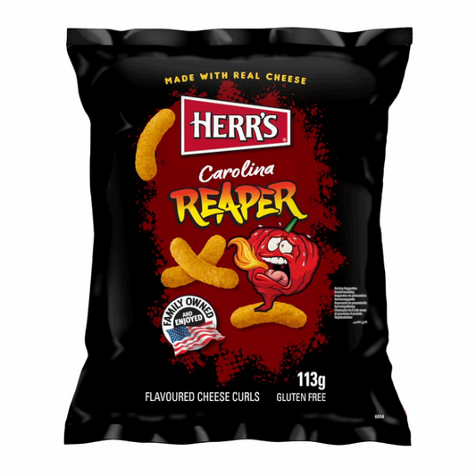 Herr's Carolina Reaper Cheese Curls  (113g)