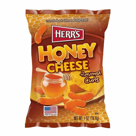Herr's Honey Cheese Curls 1oz (29g)