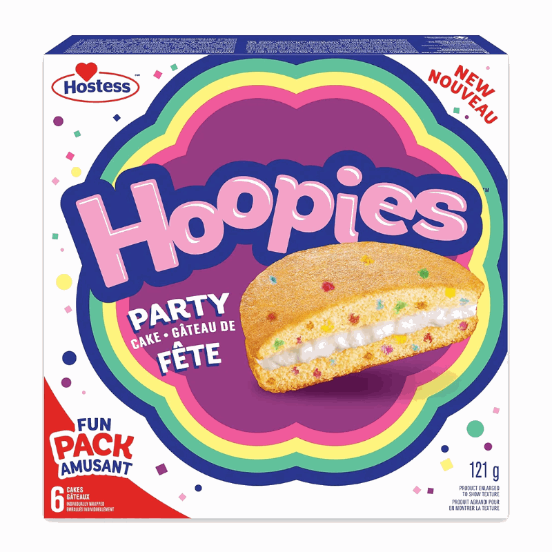 Hostess Hoopies 6 Pack Multi Pack  (202g)