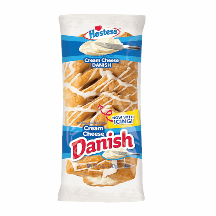 Hostess Iced Cream Cheese Danish 5oz (142g)