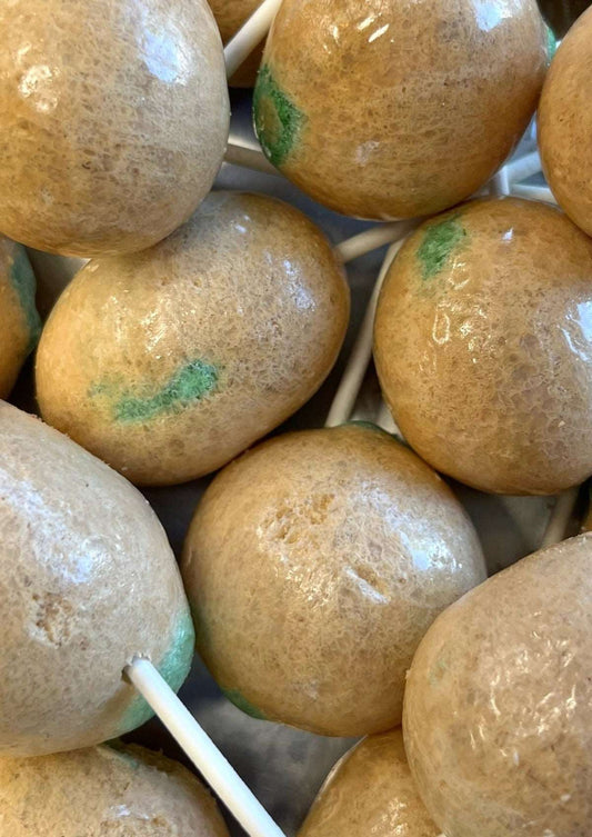 Freeze Dried Caramel Green Apple Puffs 40g