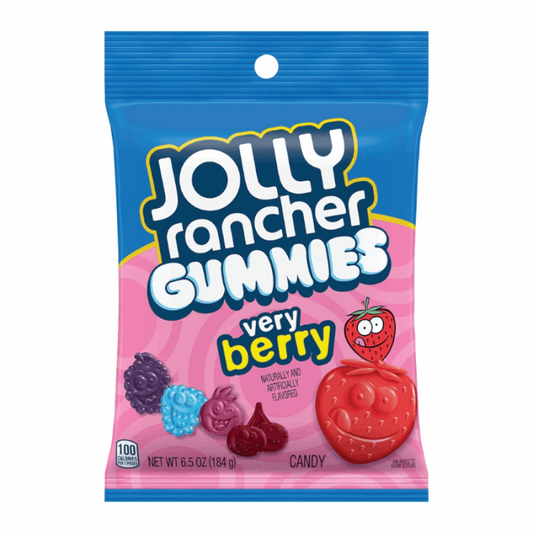 Jolly Rancher Gummies Very Berry 6.5oz (184g)