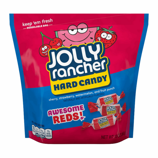 Jolly Rancher Awesome Reds Hard Candy - Stand Up Pouch 13oz (368g)