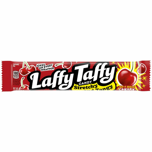 Laffy Taffy Bar Sparkle Cherry 1.5oz (42.5g)