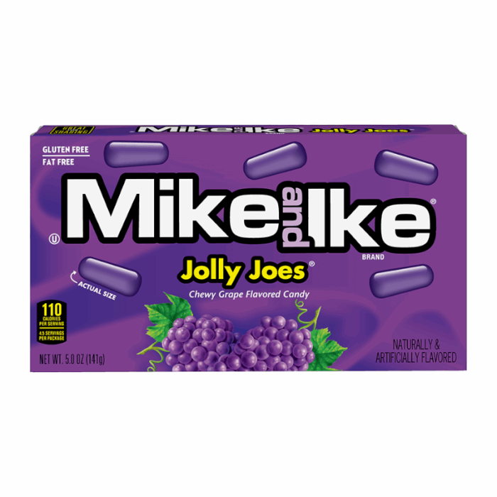 Mike & Ike Jolly Joes Theatre Box 5oz (141g)