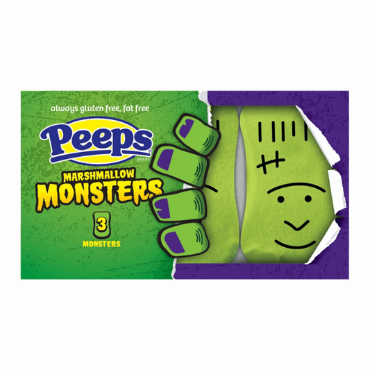 Peeps Halloween Monster Marshmallow 3 Pack 1.5oz (42g)