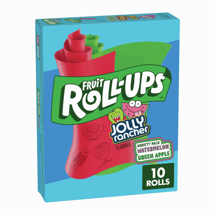 Betty Crocker Fruit Roll-Ups Jolly Rancher - 5oz (141g)