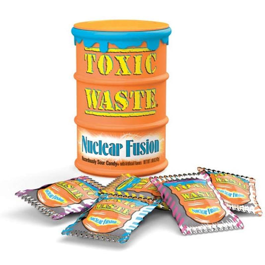 Toxic Waste Extreme Sour Candy Nuclear Fusion Drum 1.5oz (42g)