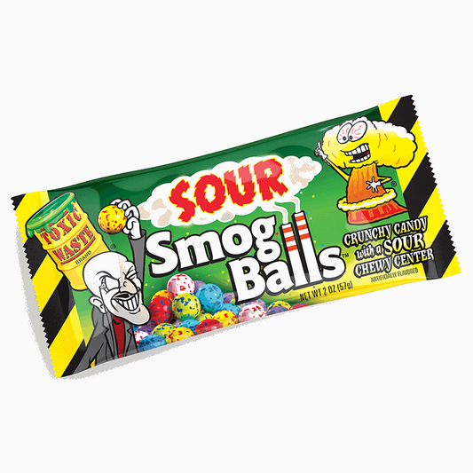 Toxic Waste Smog Balls Sour Candy 3oz (48g)