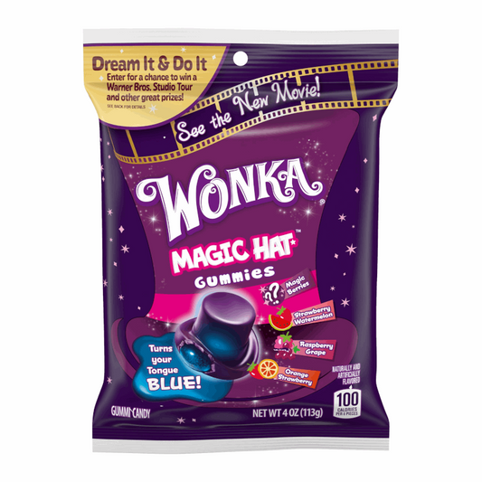 Wonka Magic Hat Gummies 4oz (113g)