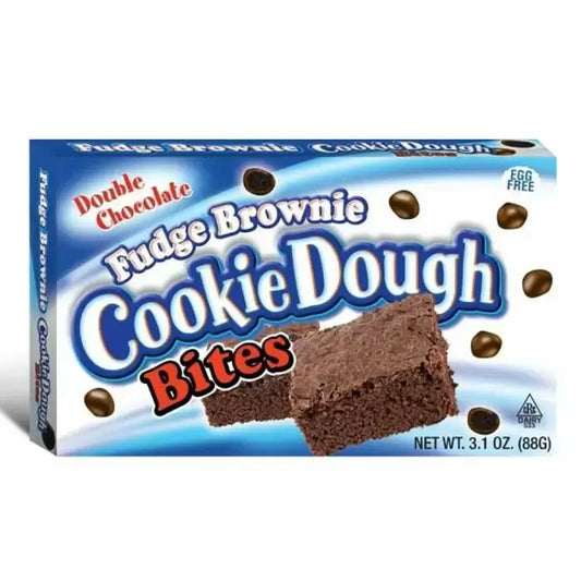 Cookie Dough Bites Fudge Brownie Theatre Box 3.1oz (88g)