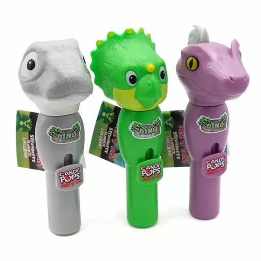 Dino Pops Push N Twist Lollipops  (8g)