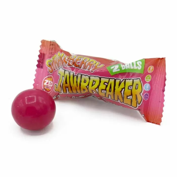 ZED Candy Jawbreakers Strawberry 2 Pack  (16.5g)