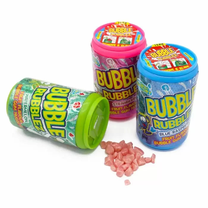 The Crazy Candy Factory Bubble Rubblez Bubblegum  (60g)