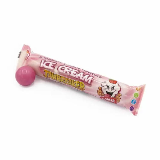 ZED Candy Jawbreakers Raspberry & Vanilla Ice Cream 6 Pack  (49.5g)