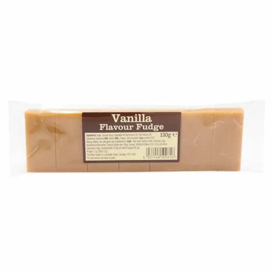 The Real Candy Company Vanilla Fudge Bar  (130g)