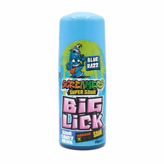 ZED Candy Screamers Blue Razz Big Lick (60ml)