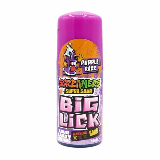 ZED Candy Screamers Purple Razz Big Lick  (60ml)
