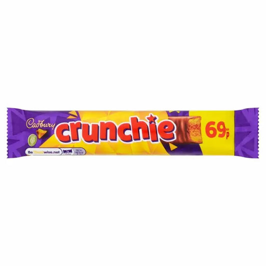 Cadbury Crunchie Chocolate Bar  (40g)