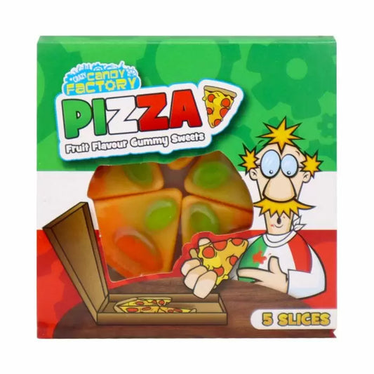 The Crazy Candy Factory Gummy Pizza Slices  (21g)