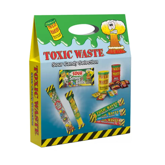Toxic Waste Sour Candy Selection Box  (295g)