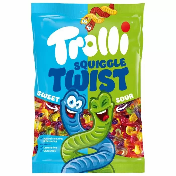 Trolli  Squiggle Twist Bag  (175g)