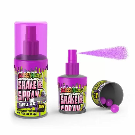 ZED Candy Screamers Purple Raspberry Shake & Spray  (60g)