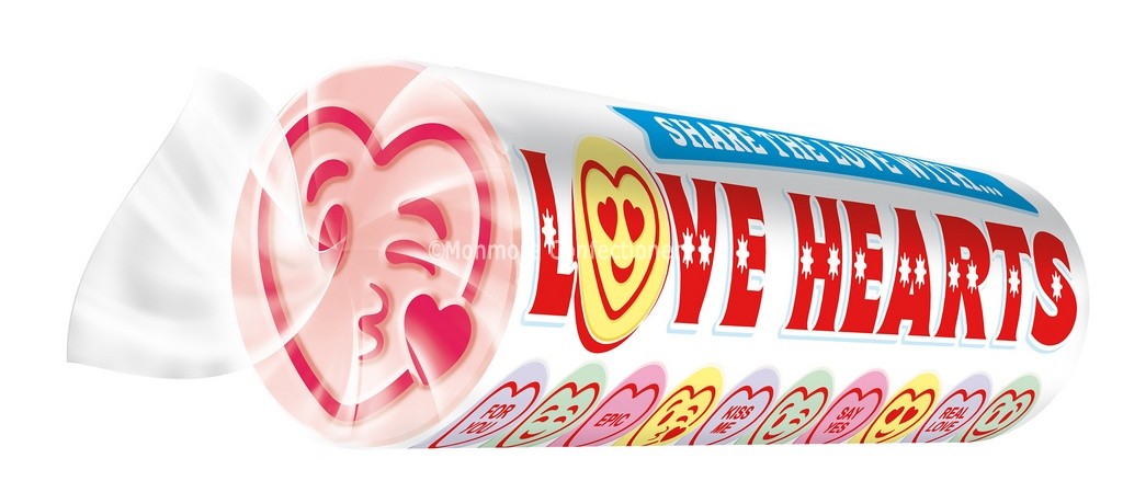 Swizzels Giant Love Hearts  (39g)