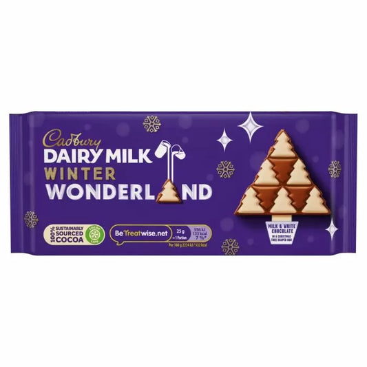 Cadbury Dairy Milk Winter Wonderland Chocolate Bar (100g)
