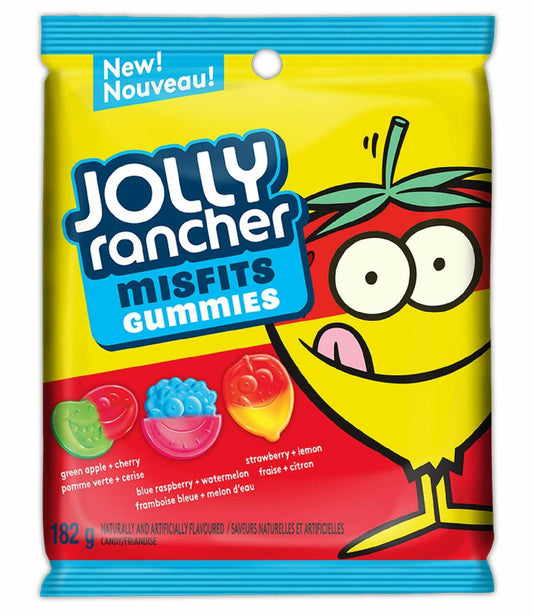Jolly Rancher Misfits Gummies Assorted Original  (182g)