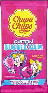 Chupa Chups Cotton Candy Bubble Gum 11g