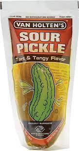 Van Holten's Large Sour & Tangy Pickle-In-a-Pouch 4.5oz (126g)